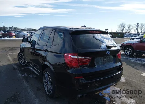 2016 BMW X3 xDrive35I z USA, uszkodzony, nr VIN 5UXWX7C5XG0S16565